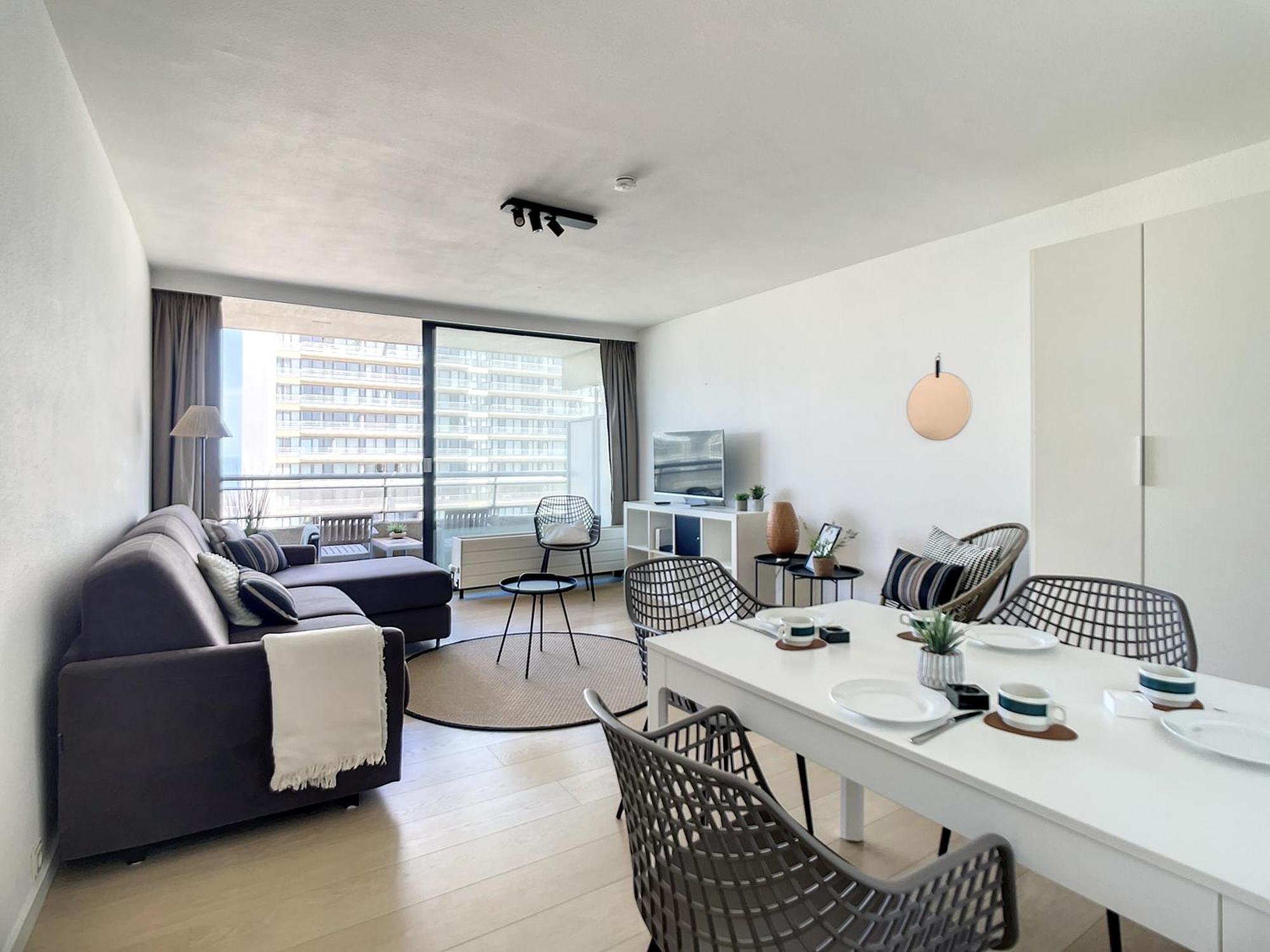 Oostende Studio Royal Ascot Q7 Met Terras En Zeezicht Op Toplocatie Esterno foto
